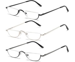 Lunettes de lecture demi-lune métal - Jusqu'à 34% de réduction