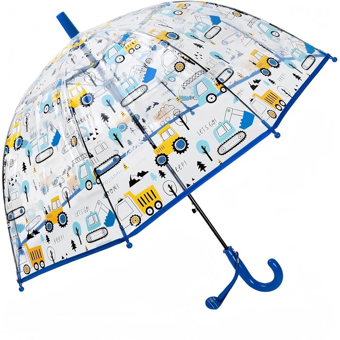 Parapluie enfant en dôme transparent - Ouverture auto - Jusqu'à -34%