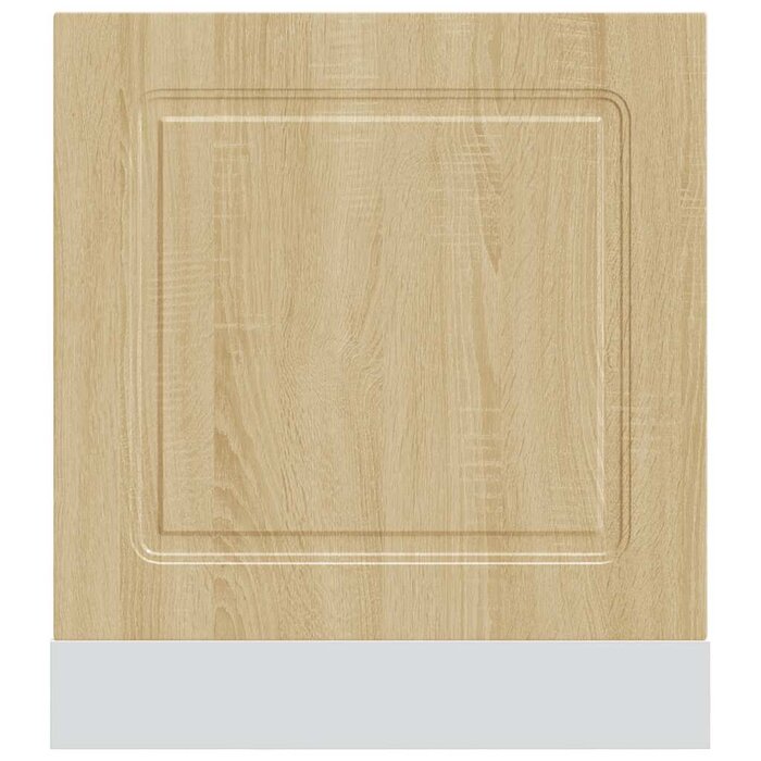 Vidaxl Façade lave-vaisselle 60x67cm aspect chêne - Jusqu'à 53% de réduction