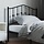 Tête de lit 90 cm en métal noir - Jusqu'à -37% sur les retours clients
