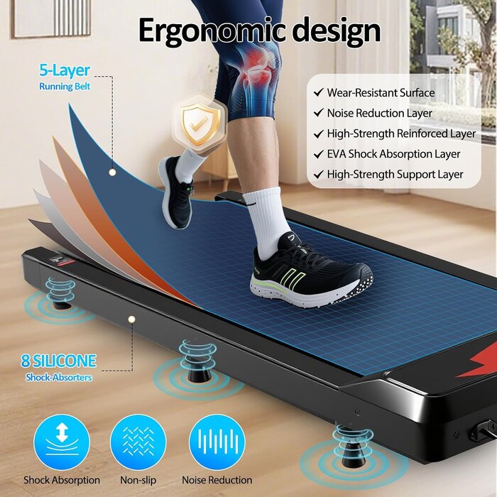 Tapis de marche pliable motorisé - Jusqu'à 35% de remise
