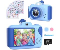 Appareil photo enfant 1080P - Bleu - Jusqu'à -44% sur les modèles déballés