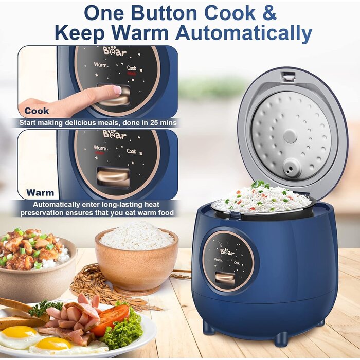 Cuiseur à riz compact 1,2L - Jusqu'à -28% sur votre cuisine