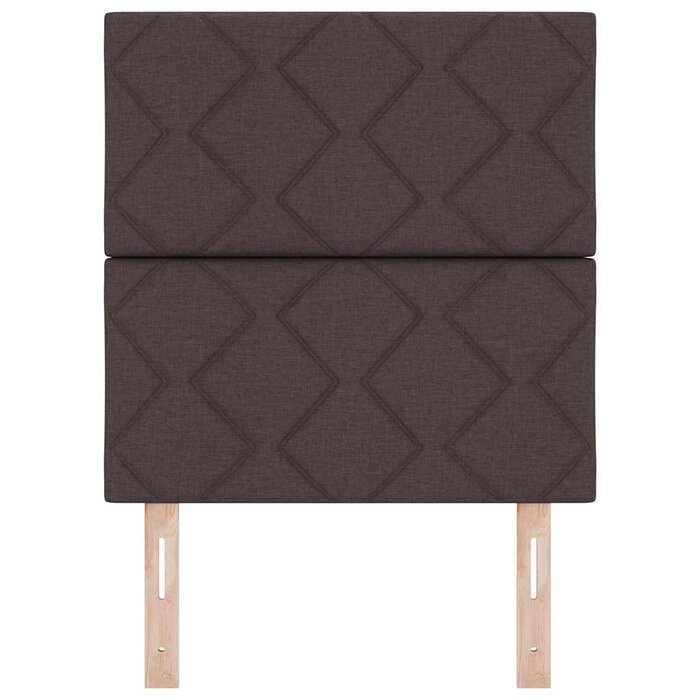 Vidaxl Tête de lit géométrique marron 80cm - Jusqu'à -57% sur l'outlet