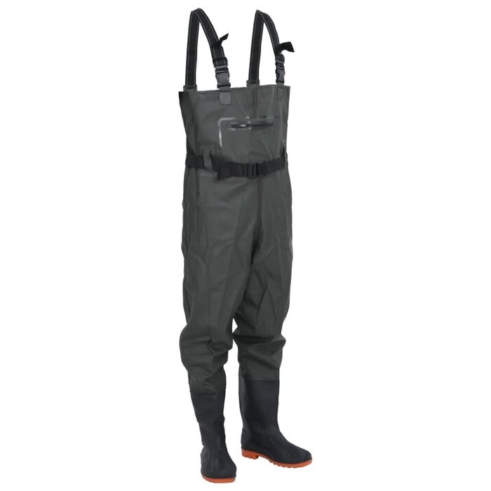 Vidaxl Waders avec bottes intégrées taille 44 - Jusqu'à 53% de remise