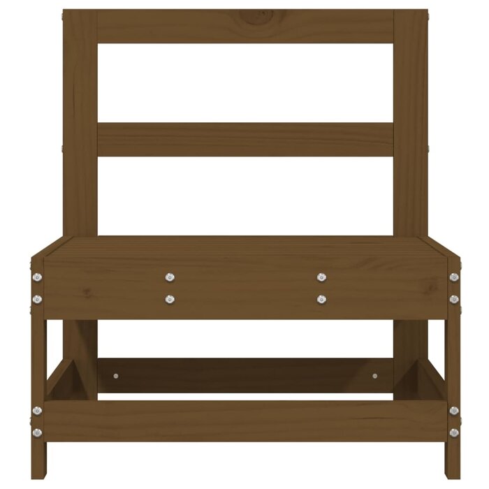 Vidaxl Lot de 2 modules centraux de jardin en pin - Jusqu'à 46% de réduction