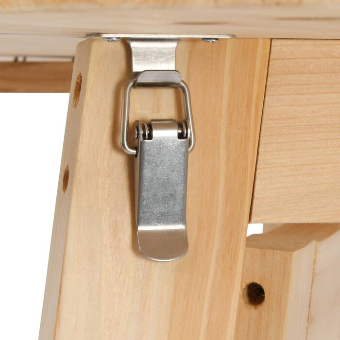 Vidaxl Table de bar pliable en épicéa 78 cm - Jusqu'à 35% de remise