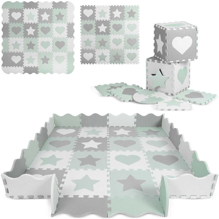 Viking Choice Tapis de jeu bébé en mousse 150x150cm - Jusqu'à -46% de réduction
