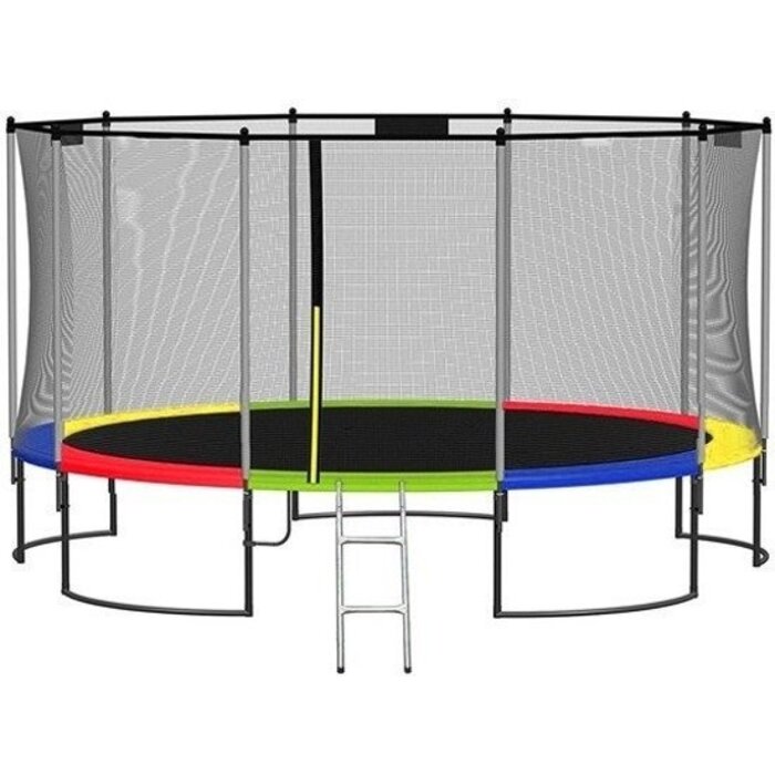 Viking Sports Coussin de protection trampoline 305 cm Arc-en-ciel - Jusqu'à -35%