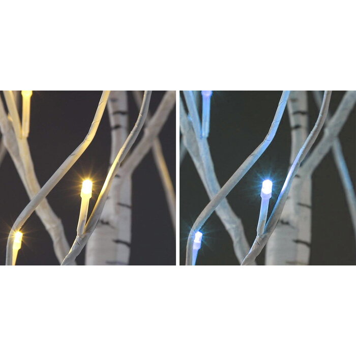 Viking Choice Bouleau lumineux LED 120 cm - Intérieur & Extérieur - Jusqu'à -44%