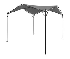 Vidaxl Tonnelle de jardin 4x4m Anthracite - Jusqu'à -47% de réduction