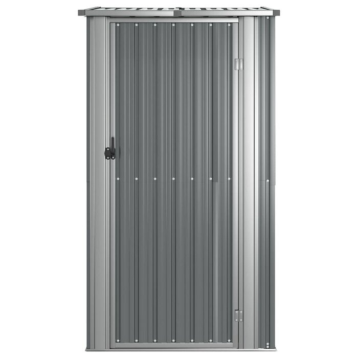Vidaxl Abri de jardin en acier galvanisé - Gris - Jusqu'à -43%