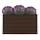 Bac de jardin surélevé 100x100x45 cm - Acier galvanisé - Jusqu'à 44% de remise