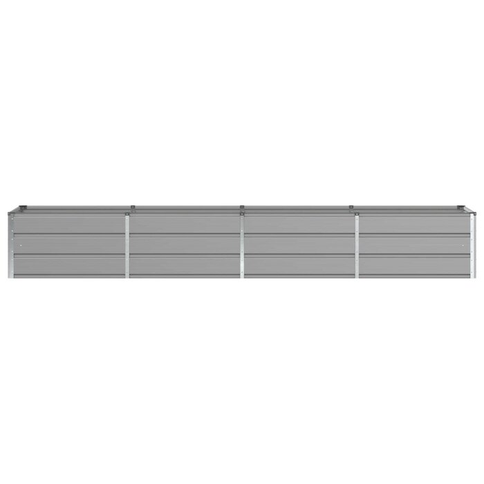 Vidaxl Jardinière en acier 320 cm - Gris clair - Jusqu'à -40% sur l'outlet