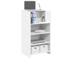 Vidaxl Comptoir de réception compact blanc - Jusqu'à -41% sur l'outlet