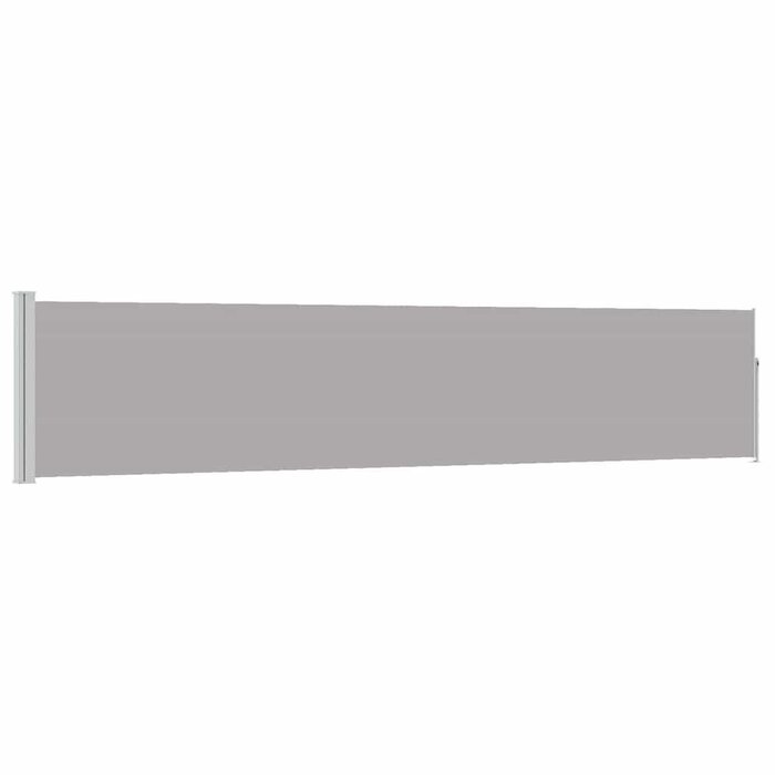 Vidaxl Store latéral rétractable 100x500 cm - Gris - Jusqu'à 40% de réduction