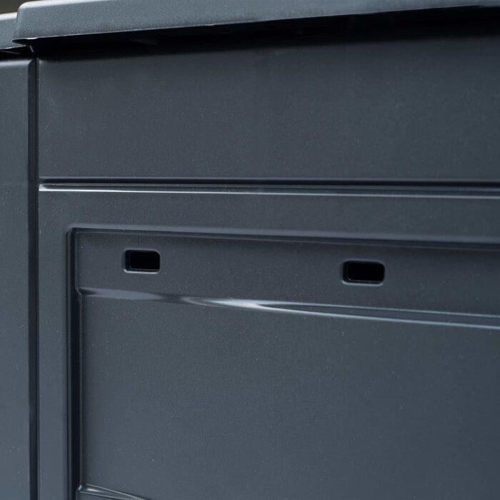 Vidaxl Lot de 2 composteurs jardin aspect rotin 520 L - Jusqu'à -41%