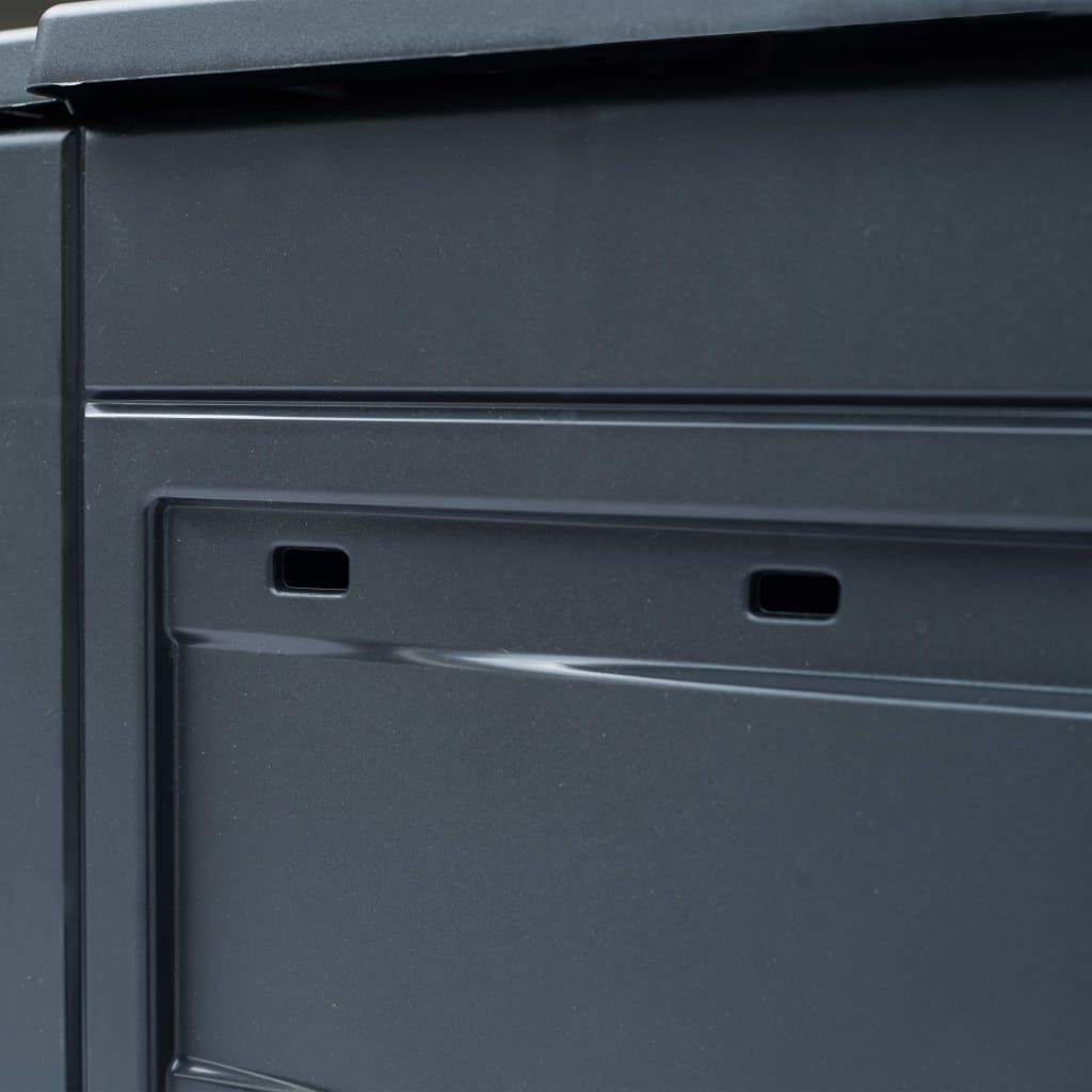 Vidaxl Lot de 2 composteurs jardin aspect rotin 520 L - Jusqu'à -41%