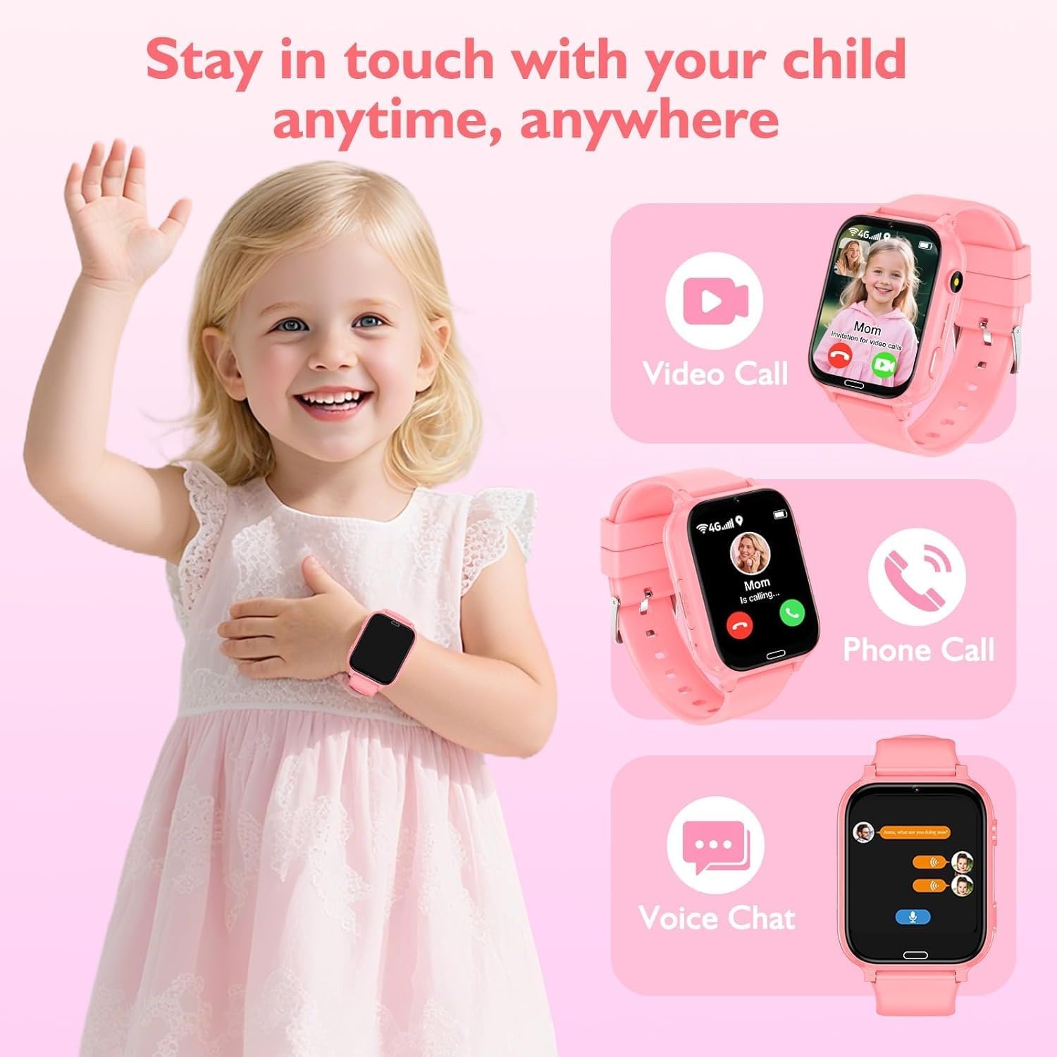 Montre connectée enfant 4G GPS - Jusqu'à 27% de remise sur l'outlet