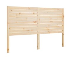 Vidaxl Tête de lit en pin massif 166x100 cm - Jusqu'à -40% de réduction