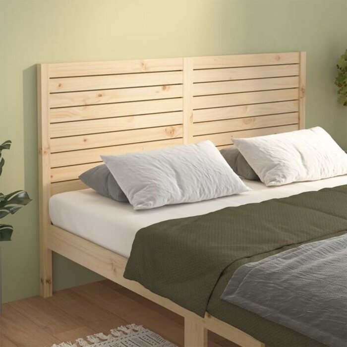 Vidaxl Tête de lit en pin massif 166x100 cm - Jusqu'à -40% de réduction