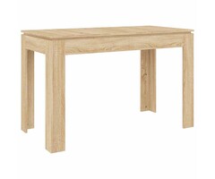 Vidaxl Table à manger 120x60cm Chêne Sonoma - Jusqu'à -41%