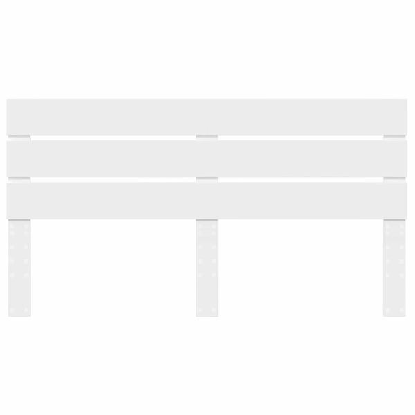 Vidaxl Tête de lit rectangulaire bois blanc 183x100cm - Jusqu'à -40%