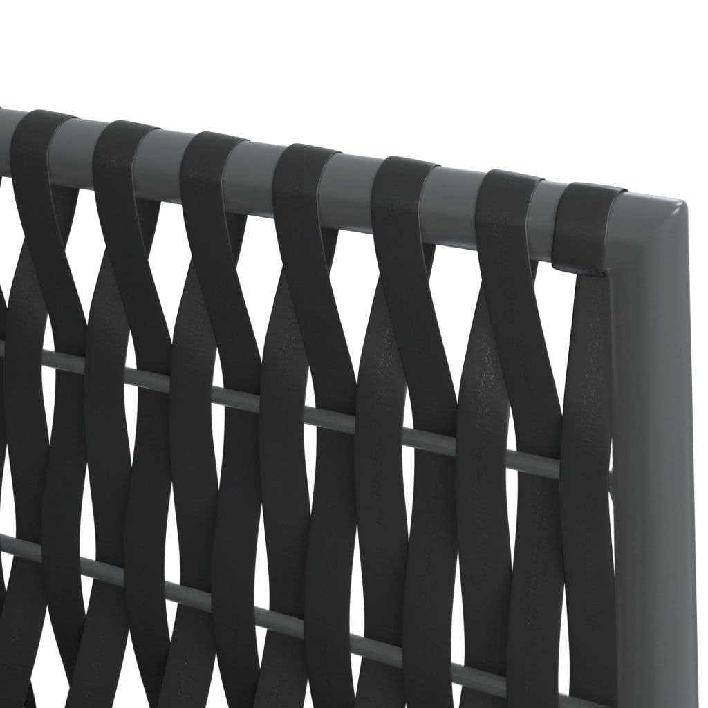 Vidaxl Lot de 2 chaises de jardin rotin noir - Jusqu'à -41%