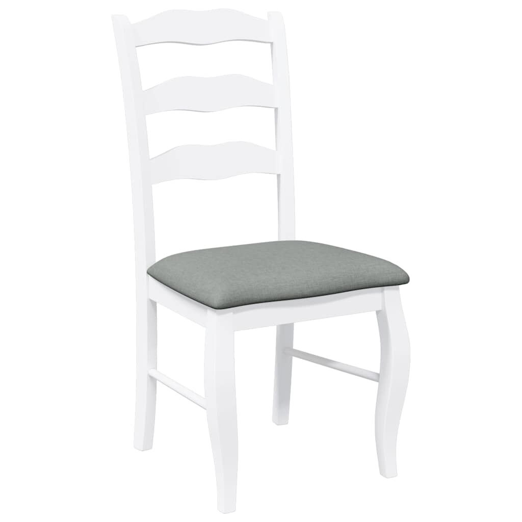 Vidaxl Lot de 2 chaises de salle à manger en bois massif - Jusqu'à -36%