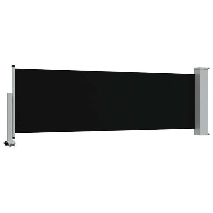 Vidaxl Pare-vue rétractable 80x300cm Noir - Jusqu'à -40% sur votre jardin