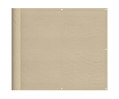 Vidaxl Brise-vue pour balcon 90x800 cm Beige - Jusqu'à 42% de remise