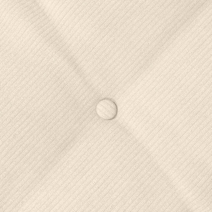 Vidaxl Coussin de dossier 180x50 cm Crème - Jusqu'à 39% de réduction
