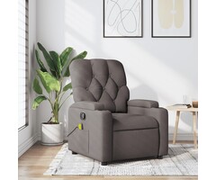 Vidaxl Fauteuil de massage inclinable taupe : jusqu'à 30% de remise