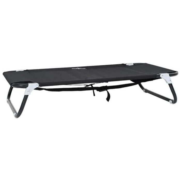 Vidaxl Lit surélevé pliable pour chien 90x55cm - Noir - Jusqu'à -34%