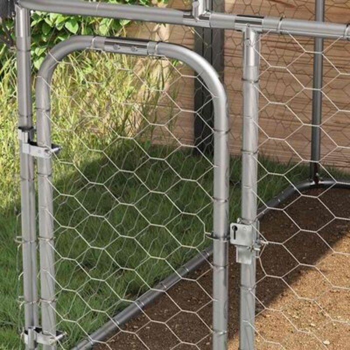 Vidaxl Chenil pour chien extérieur avec toit 200x200x150cm - Jusqu'à -41%
