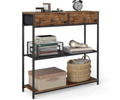 Console d'entrée design bois et métal - Jusqu'à -27,4% de réduction