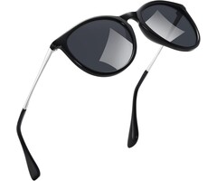 Lunettes de soleil rondes rétro polarisées - Jusqu'à -40% sur l'outlet