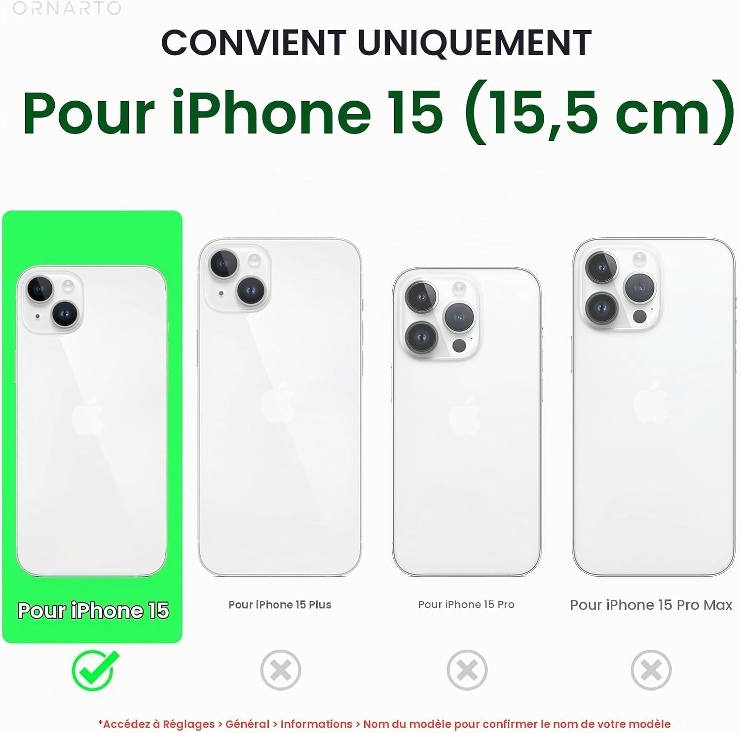 Coque silicone liquide pour iPhone 15 Rouge - 58% de remise