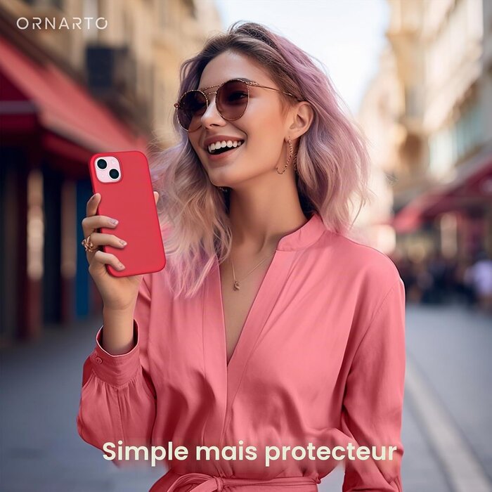 Coque iPhone 15 Silicone Liquide Rouge - Jusqu'à 32% de remise