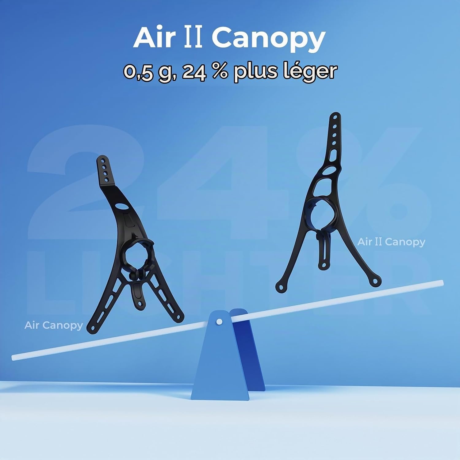 Lot de 5 Canopées FPV Ultra-Légères - Angle Réglable - Jusqu'à -32%