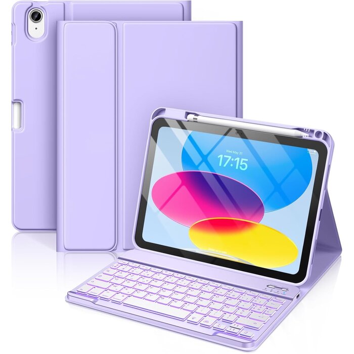 Étui Clavier pour iPad 10 (10,9") - Jusqu'à 34% de remise
