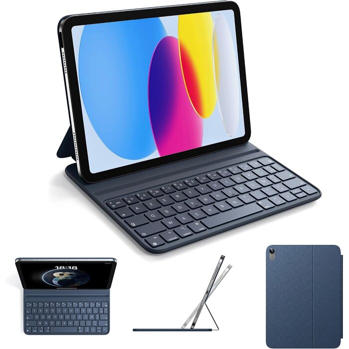 Hou Étui Clavier iPad 10 (2022) - QWERTY Espagnol - Jusqu'à -55% de réduction