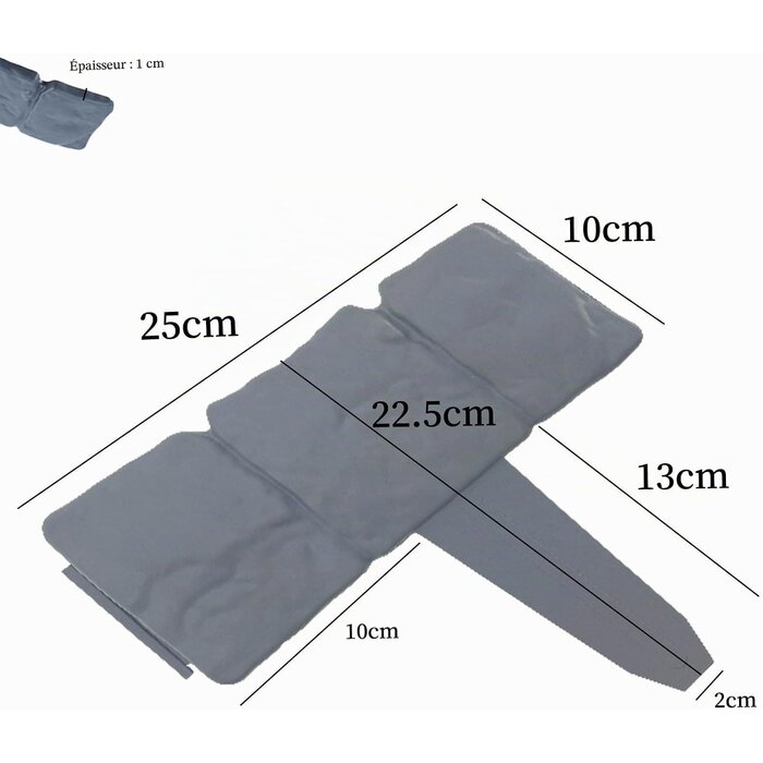 Bordure de jardin effet pierre 20 pièces - Jusqu'à 52% de remise