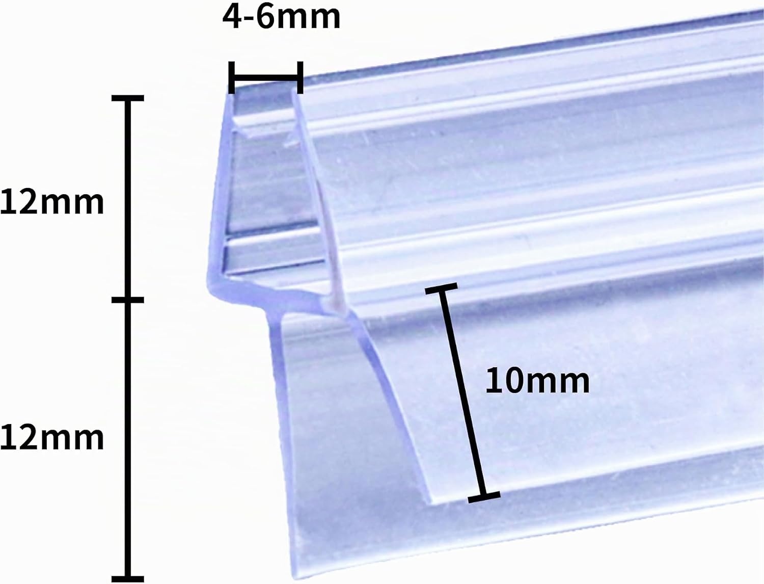 Joint d'étanchéité pour douche Type Z - 2x 80cm - Jusqu'à -33% de remise