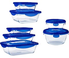 Récipient alimentaire en verre rectangulaire - Jusqu'à 36% de réduction