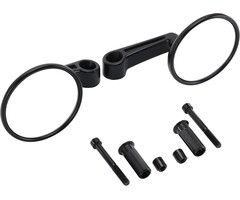 Rétroviseur universel pour guidon 22 mm - Noir - Jusqu'à 52% de réduction