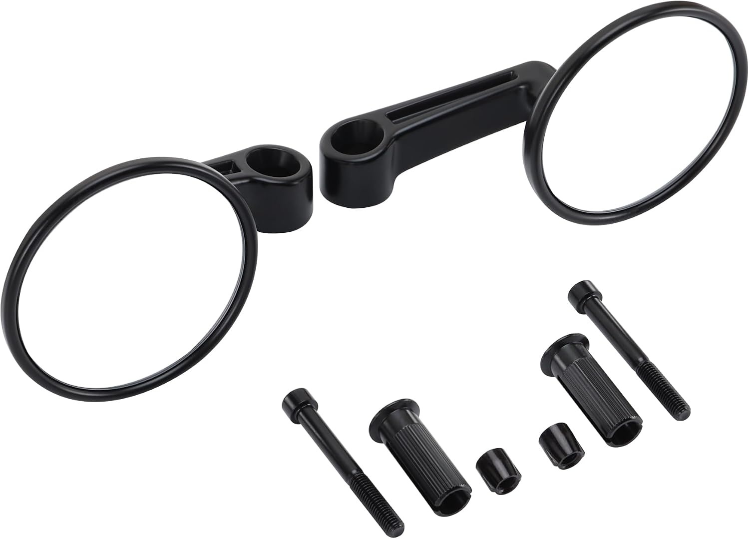 Rétroviseur universel pour guidon 22 mm - Noir - Jusqu'à 52% de réduction