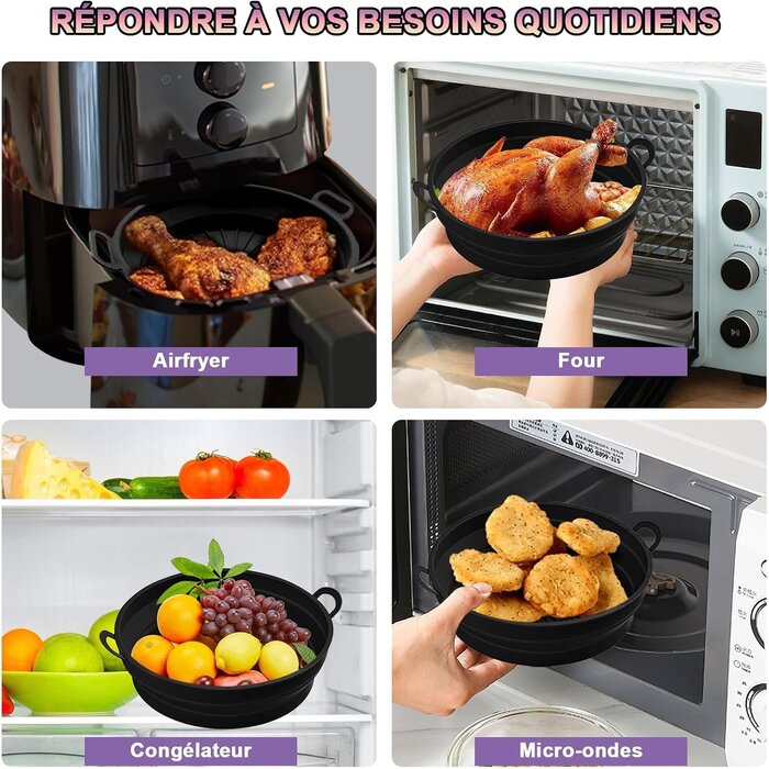 Kit d'accessoires 4 pièces pour Airfryer - Jusqu'à 51% de remise