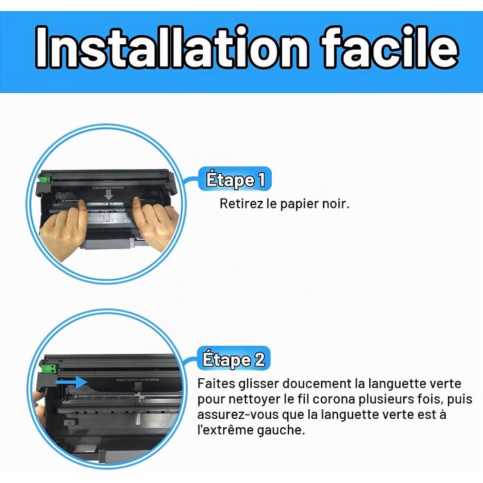 Tambour d'imprimante compatible - Haute performance - Jusqu'à 51% de réduction