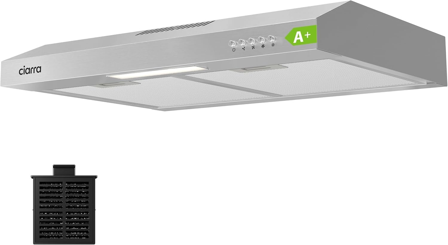 Hotte aspirante 60 cm inox - Classe A+ - Jusqu'à -59% de remise